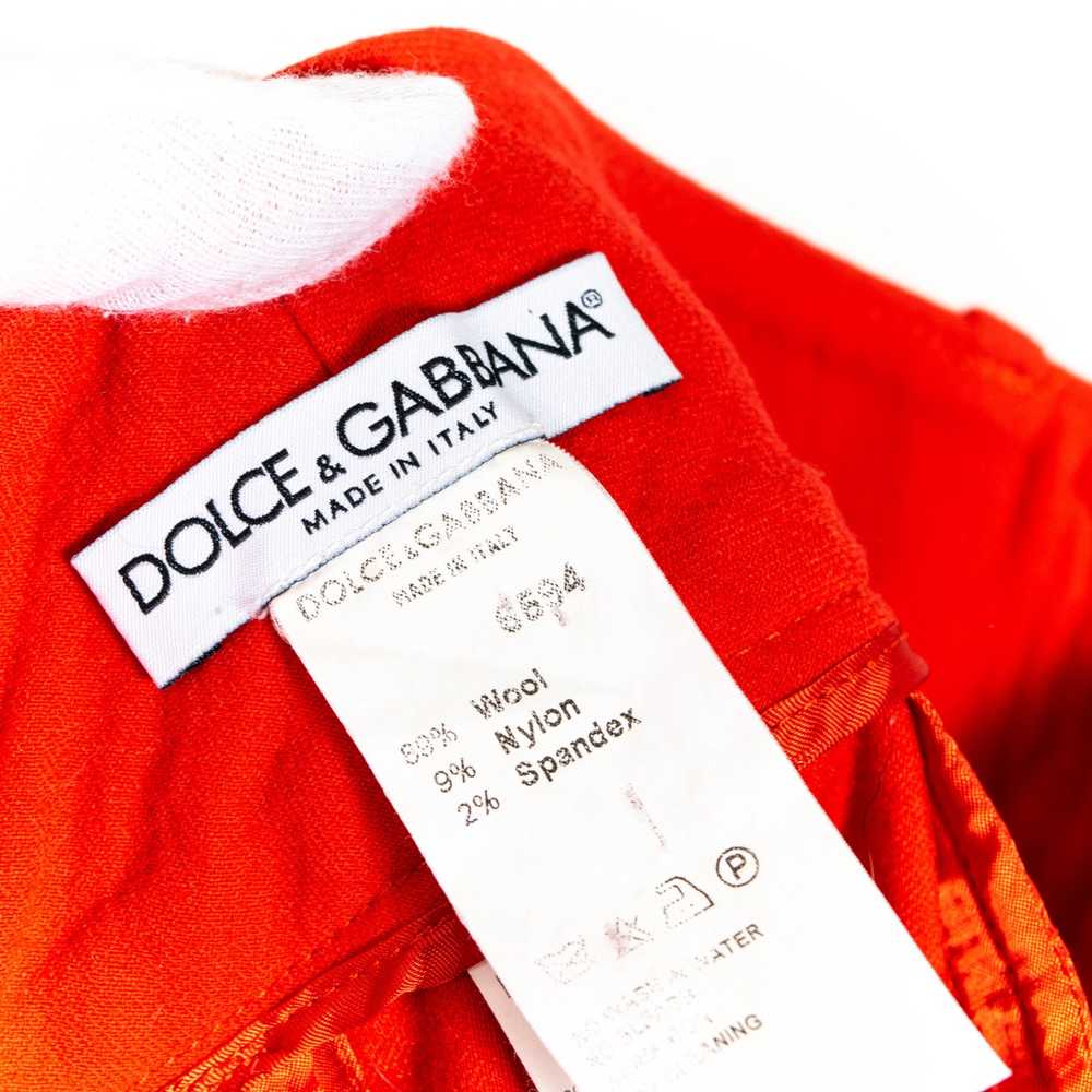 Dolce & Gabbana × Vintage Dolce&Gabbana Red Zip U… - image 2