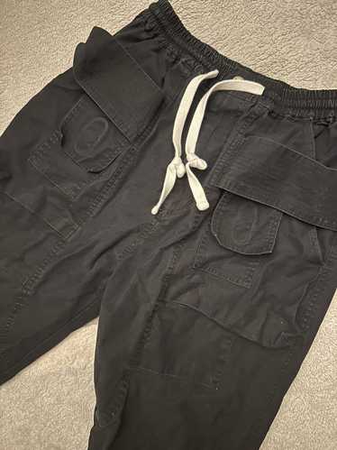 Military Cargo Pants - Black, mnml