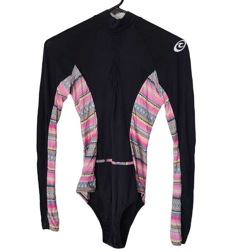 Rip Curl Rip Curl Womens Black Pink Printed Front… - image 6