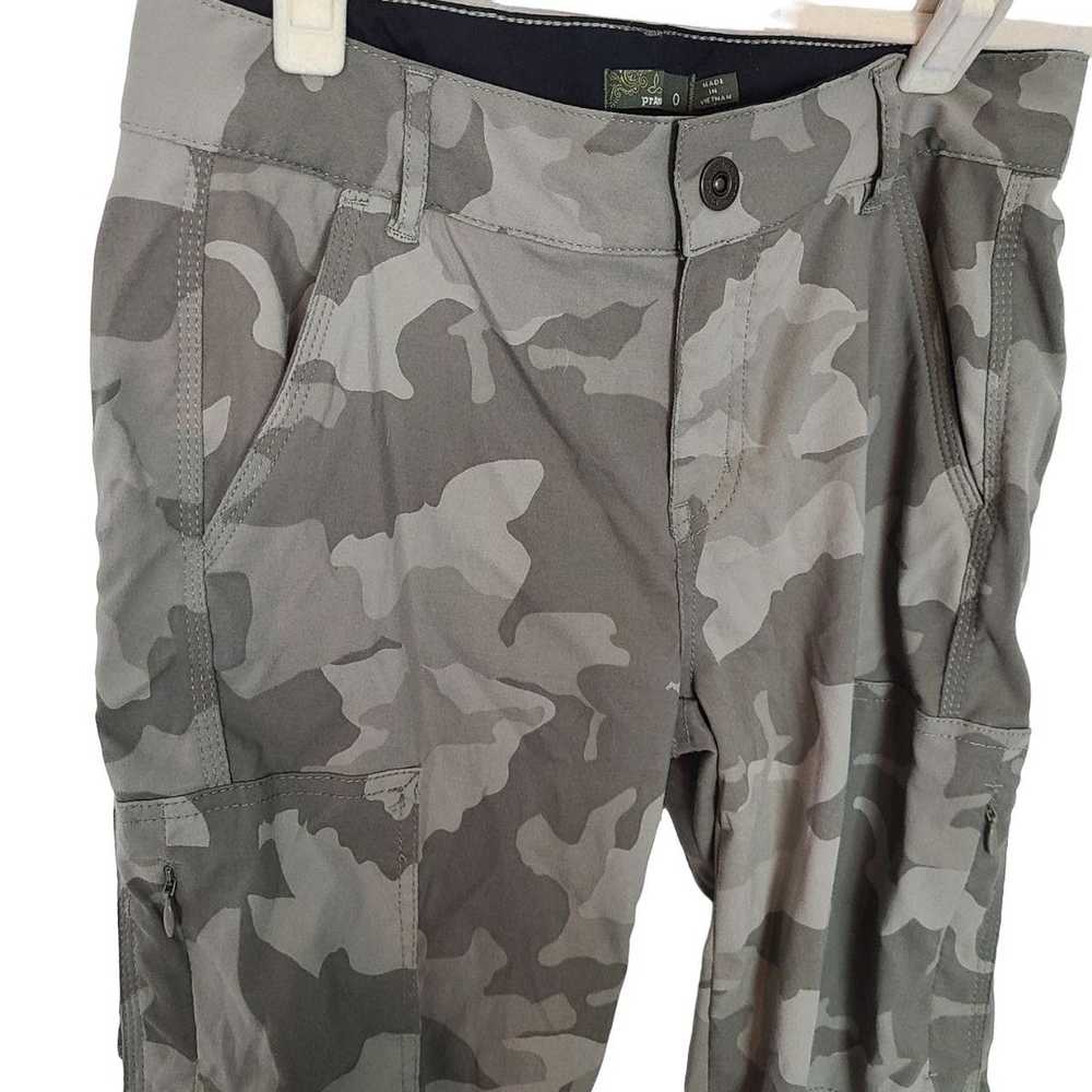 Prana Prana Womens 0 Sage Green Camo Stretch Hiki… - image 6