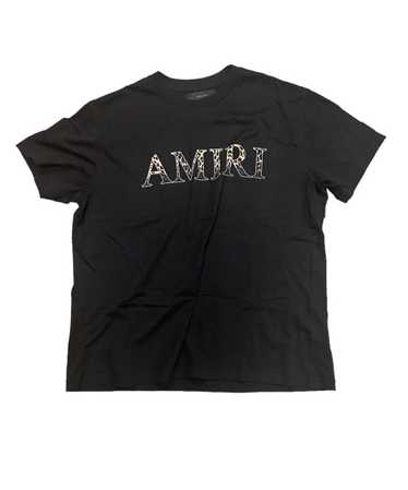 Amiri M.A Drip Collage Short Sleeve Tee Shirt White Pre-Owned