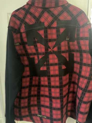 Off-White OFF-WHITE FLANNEL JACKET SIZE LARGE