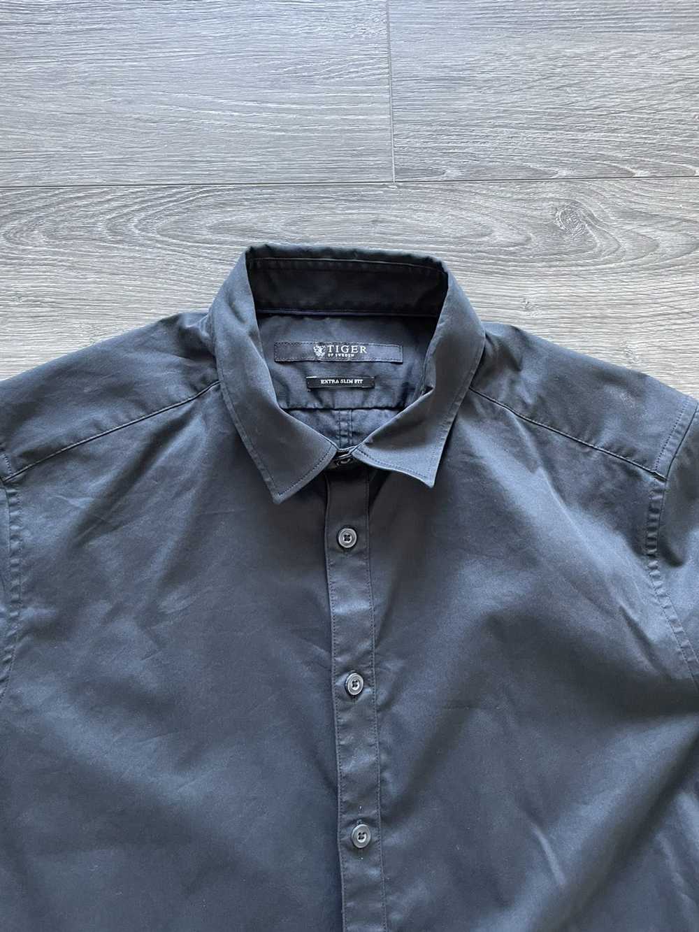 Tiger Of Sweden Black Classic Button Up Shirt - image 4