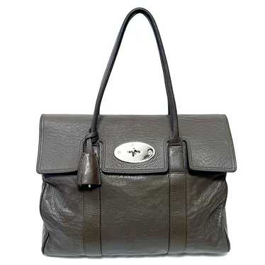 Mulberry Brown Bayswater Backpack Leather Pony-style calfskin ref.798365 -  Joli Closet