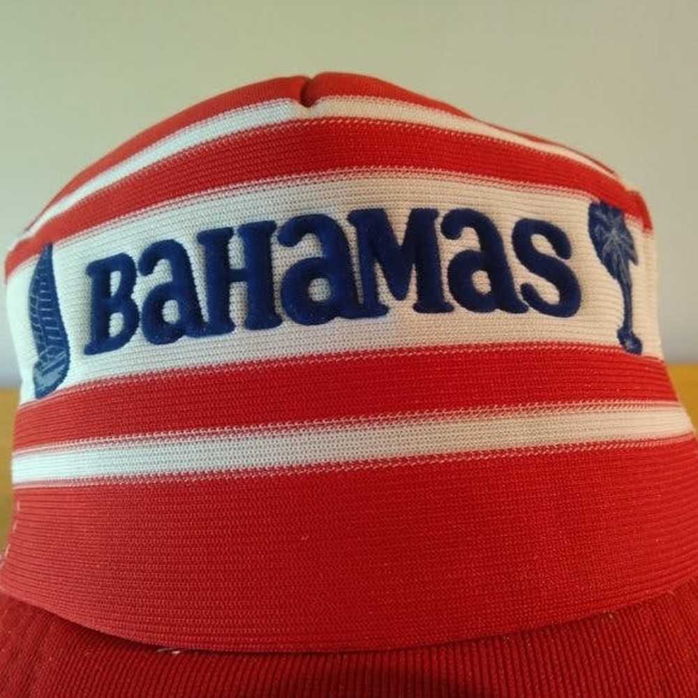 Hat × Trucker Hat × Vintage Vintage Bahamas Mesh … - image 2