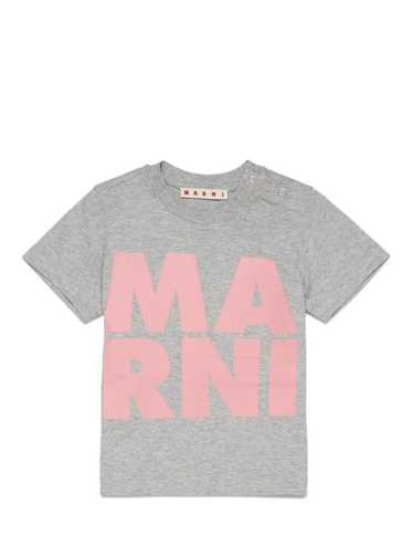 Marni Marni Kids Logo-Printed Crewneck T-Shirt 3Y