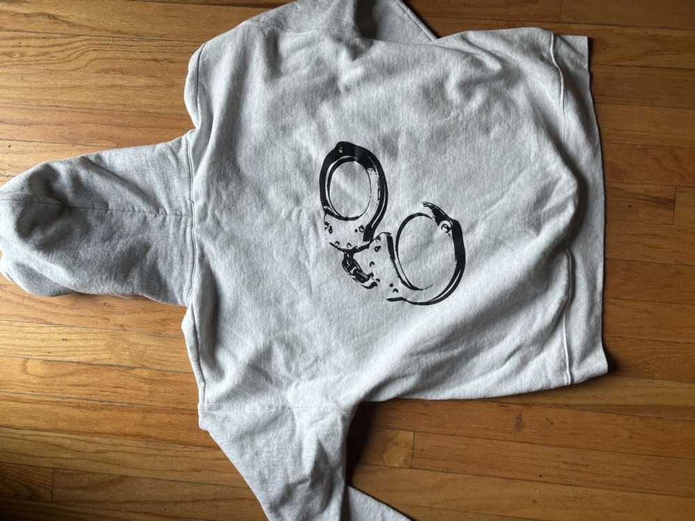 Rare × Streetwear handcuff hoodie - image 1