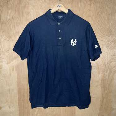 New York Yankees Shirt Men Medium MLB Baseball Vintage 80s Champion Blue  Bar USA