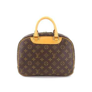 Authentic Louis Vuitton Monogram Trouville Hand Bag Purse M42228 LV 0920G