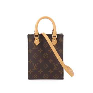 LOUIS VUITTON Louis Vuitton leather sack plastic tote bag M21841 white  ladies