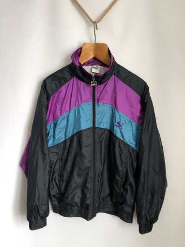 Puma × Vintage × Windbreaker 90’s Vintage Puma Wi… - image 1