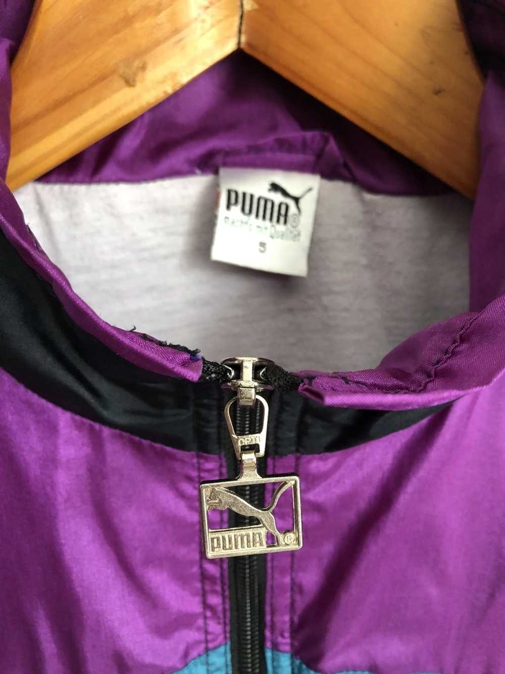 Puma × Vintage × Windbreaker 90’s Vintage Puma Wi… - image 7