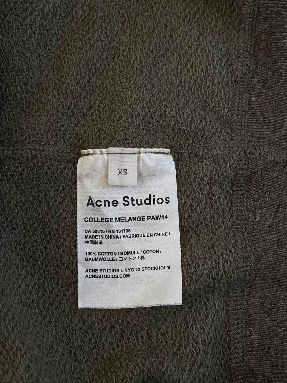 Acne Studios ⚡️QUICK SALE⚡️Acne Studios Green Kha… - image 4