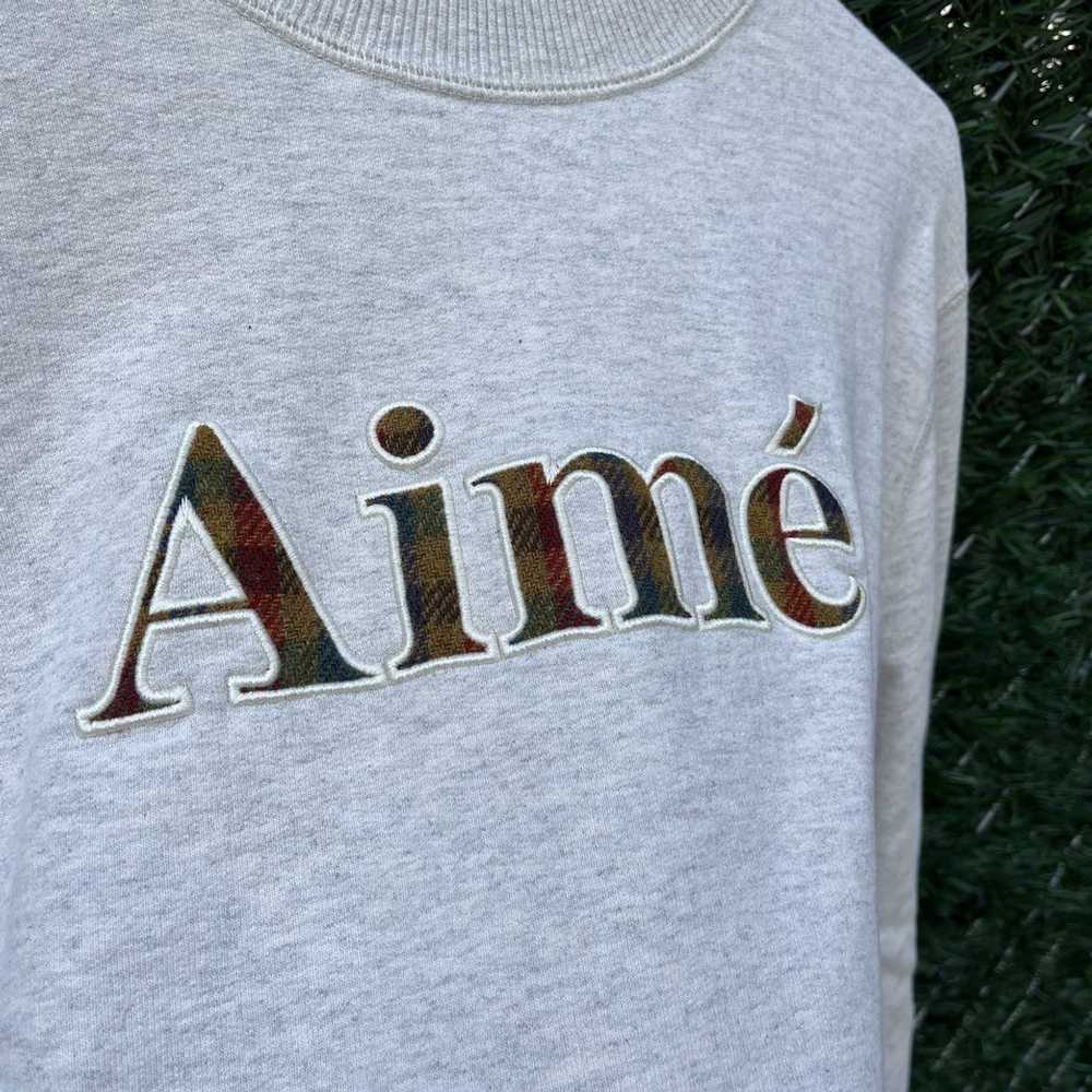 Aime Leon Dore Aime Leon Dore Plaid Logo Sweatshi… - image 3