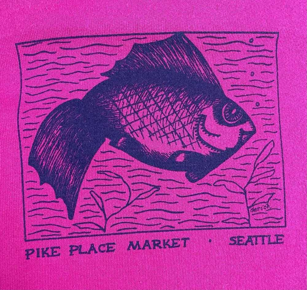 Hanes × Vintage Vintage Pike Place Crewneck - image 3