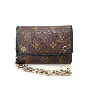 Auth Louis Vuitton Portefeuille Lock Mini Compact Wallet M80087 Women's  Wallet