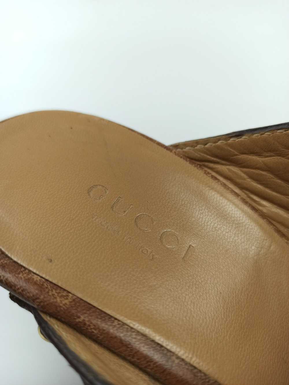 Designer × Gucci × Vintage Gucci High Heels Leath… - image 10