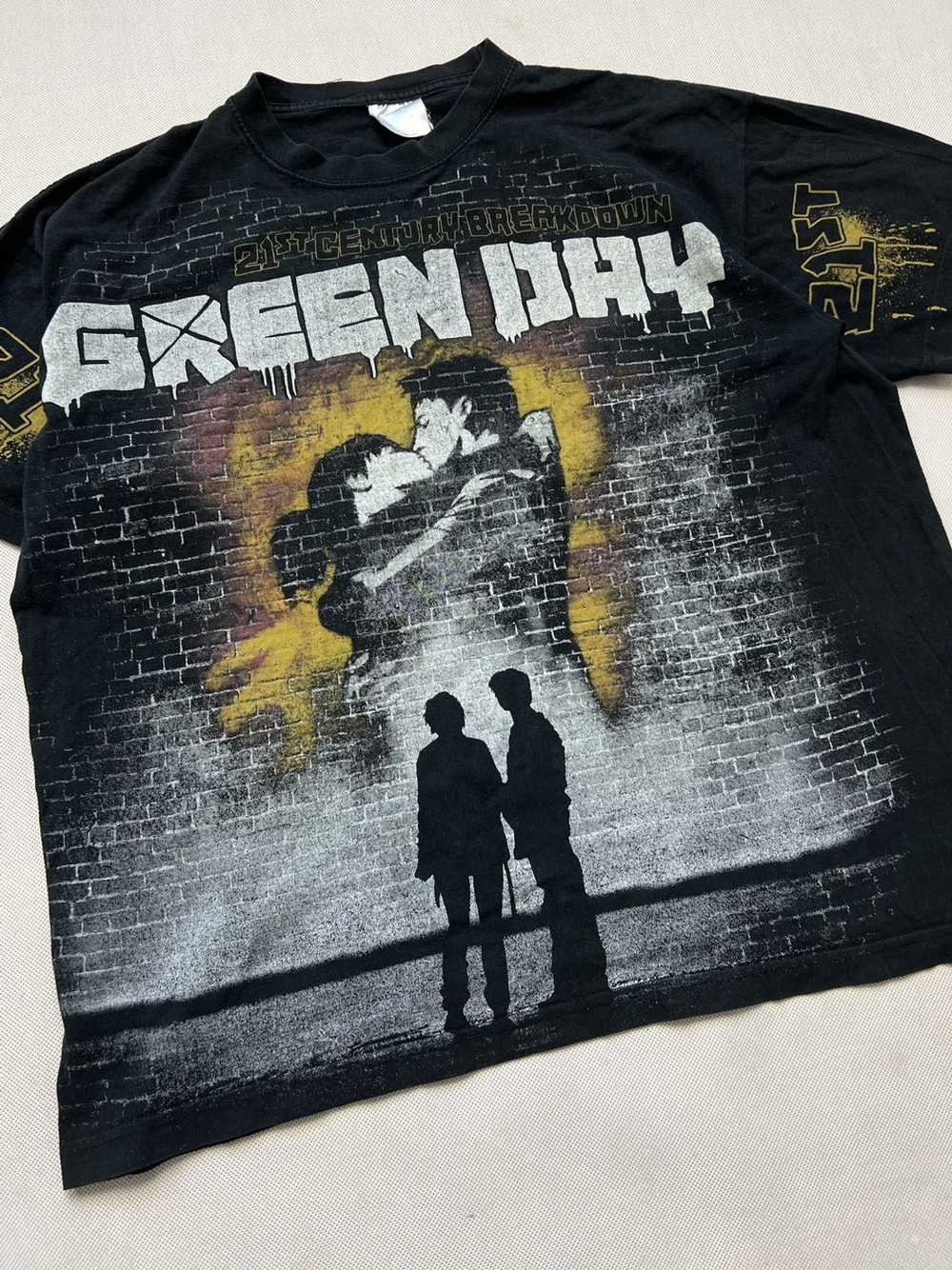 Band Tees × Vintage Rare Tshirt Green Day vintage… - image 3