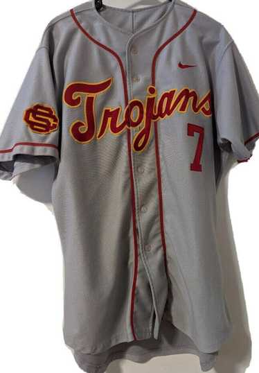 Nike USC Trojans Nike Baseball Game Jersey #7 Size