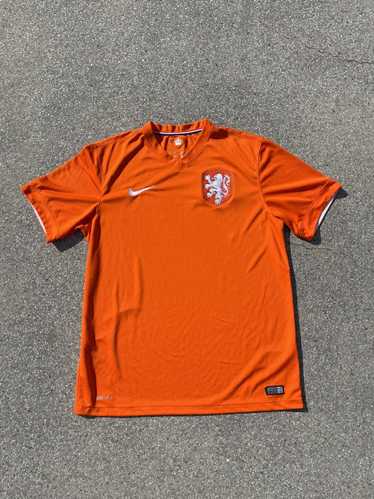 Stryker Netherlands Soccer Team Shirt Adult Orange Knvb 