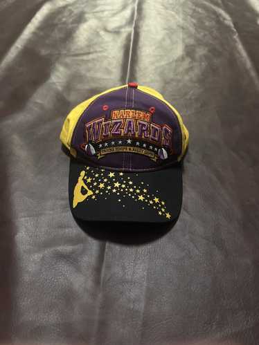 Harlem Wizards Snapback Hat Autographed by Livewire #8 &