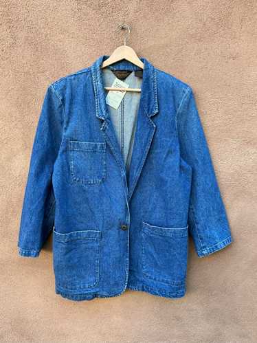 1980's Eddie Bauer Denim Blazer - Made in USA