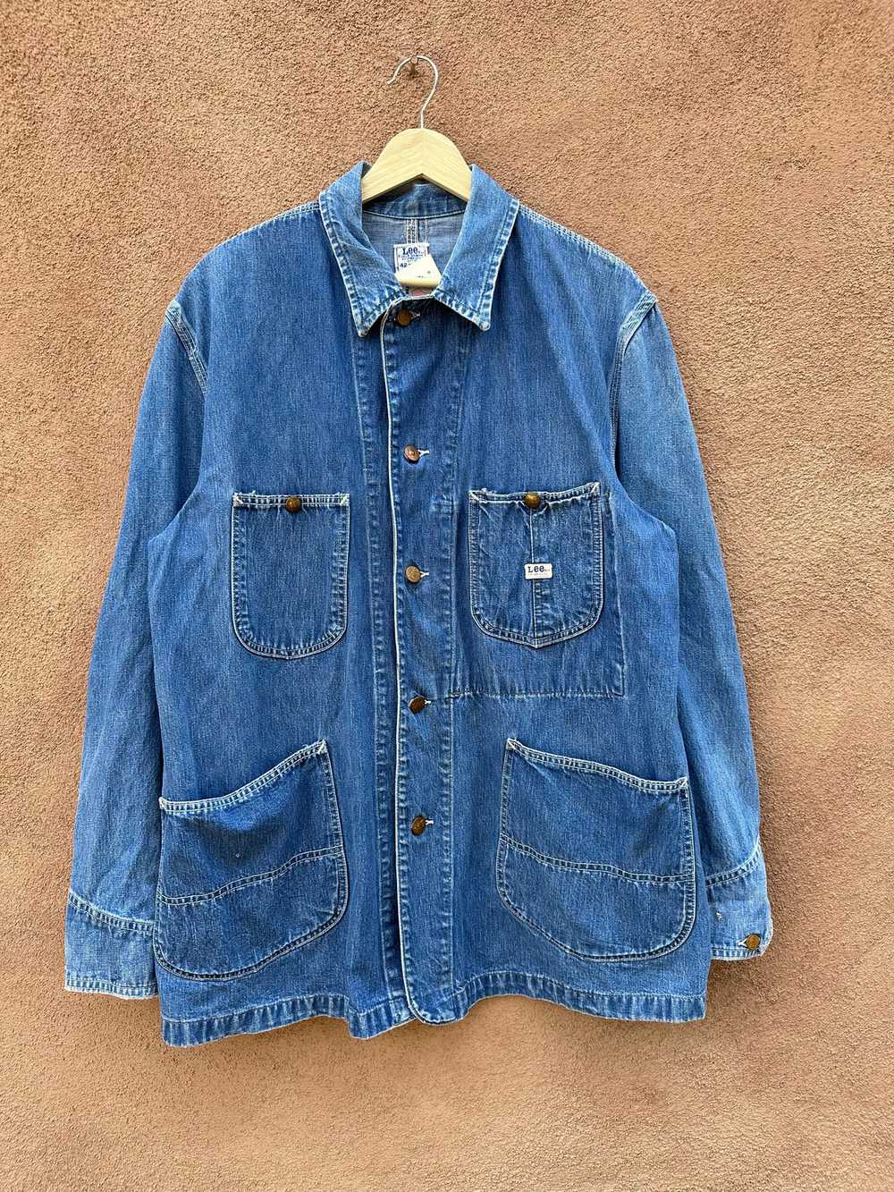 LEE Jelt Denim Sanforized Chore Jacket - 1950's - 91-N - Gem