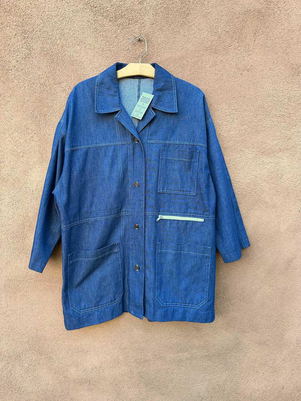 Handmade Chore Coat with Remington 20 Gauge Shell… - image 1