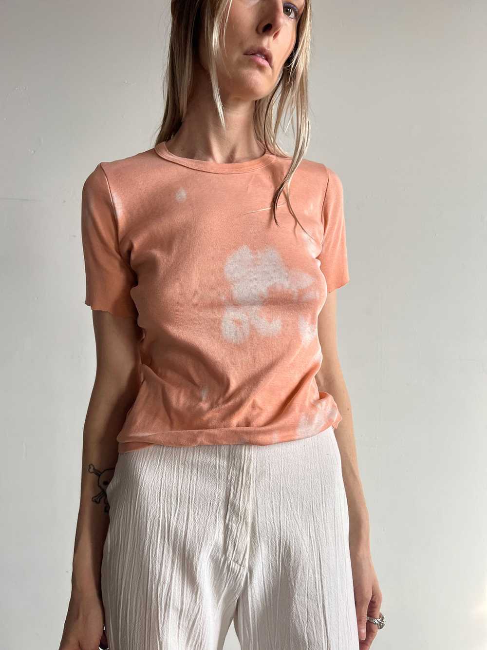 Vintage 1970's Pink Thrashed T Shirt, San Francis… - image 3
