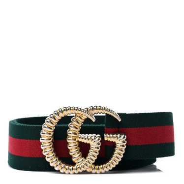Gucci Silver G Monogram Buckle Matte Black Leather Thin Skinny Belt size 75  ref.819325 - Joli Closet