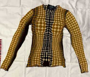 1990s jean paul gaultier print top - Gem