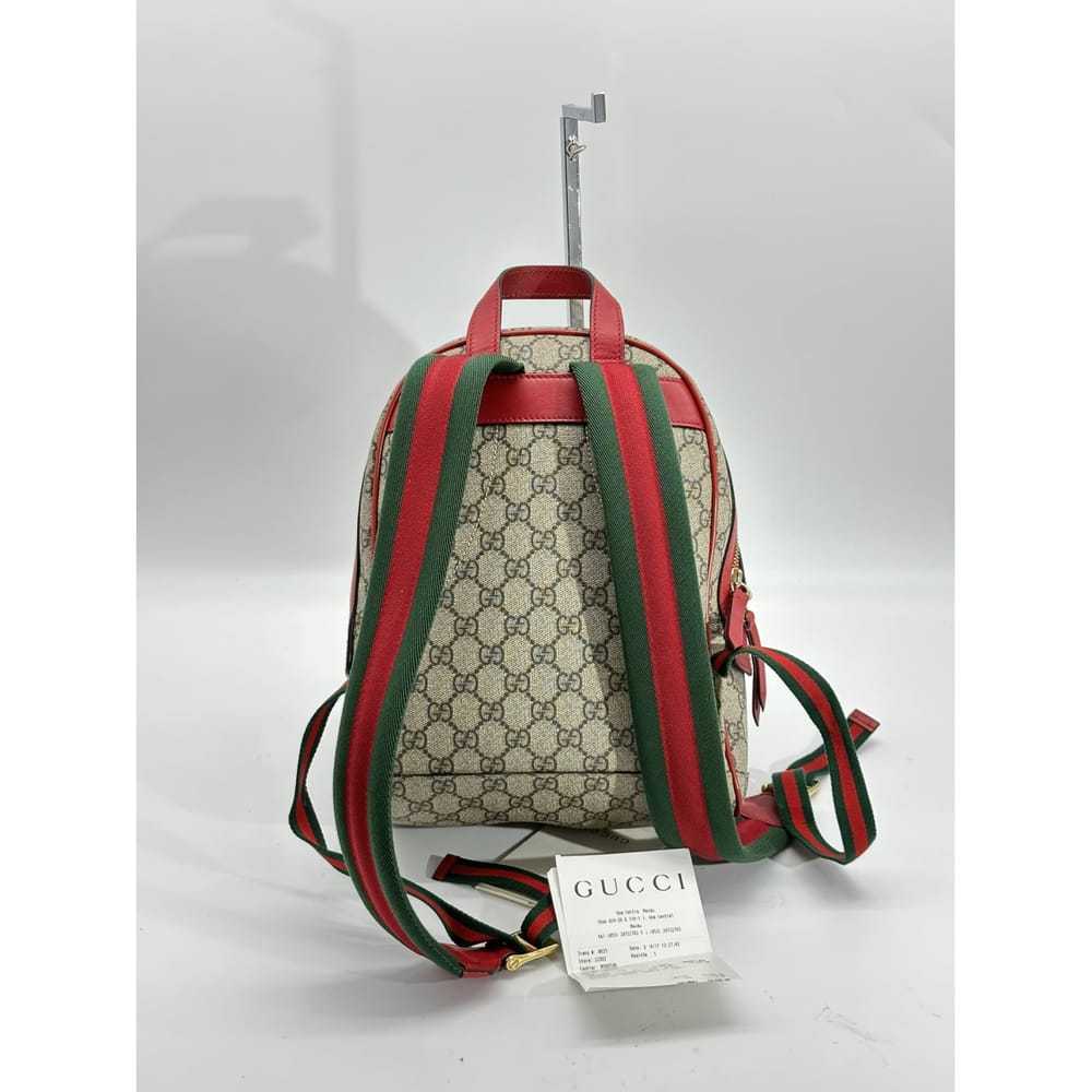 Gucci Leather backpack - image 4