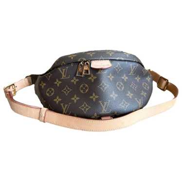 Bum bag / sac ceinture leather clutch bag Louis Vuitton Brown in