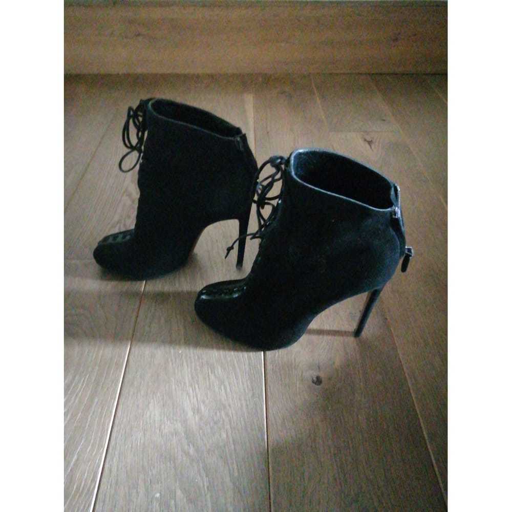 Alaïa Leather lace up boots - image 2