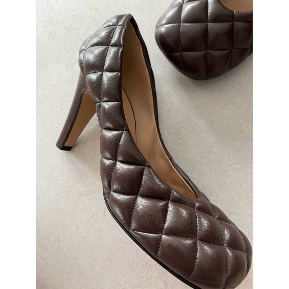 Bottega Veneta Bloc leather heels - image 2