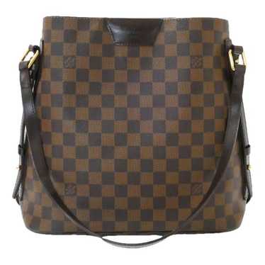 Louis Vuitton - Authenticated Rivington Handbag - Cloth Brown Plain for Women, Very Good Condition
