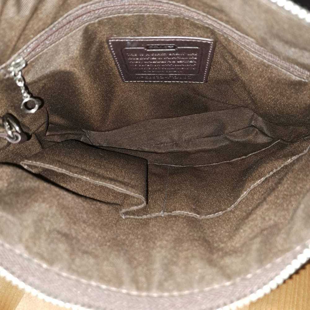 Coach Edie cloth satchel - image 2