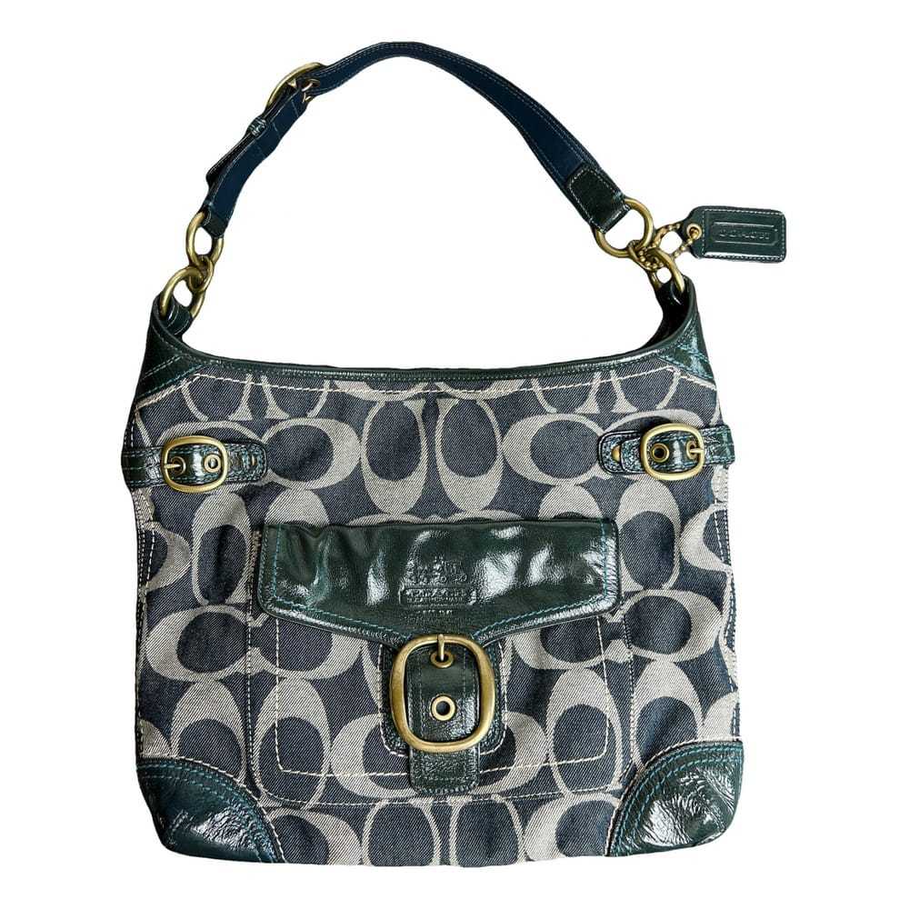 Coach Signature Sufflette cloth handbag - image 1