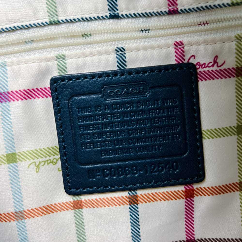 Coach Signature Sufflette cloth handbag - image 6