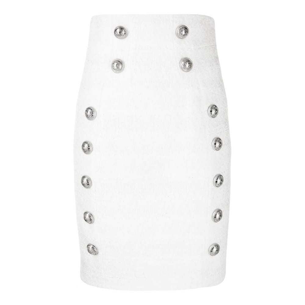 Balmain Tweed mid-length skirt - image 1