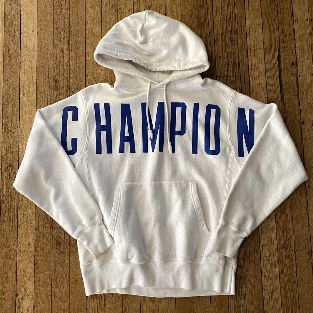 Champion × Streetwear Champion Reverse Weave Hood… - image 2