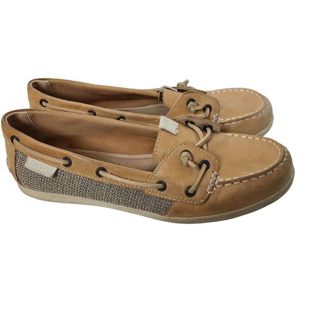 Sperry Sperry Top Side Wmns 8M Tan Leather Lace U… - image 1