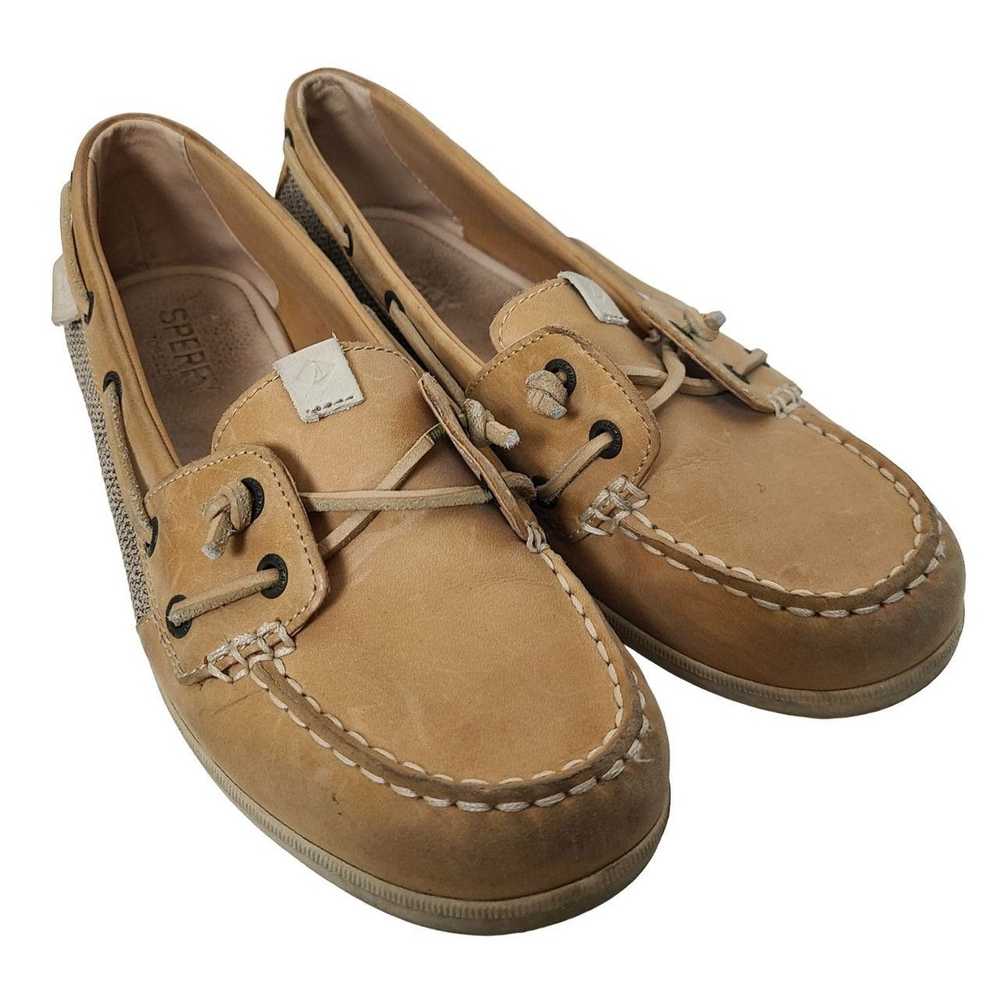 Sperry Sperry Top Side Wmns 8M Tan Leather Lace U… - image 2