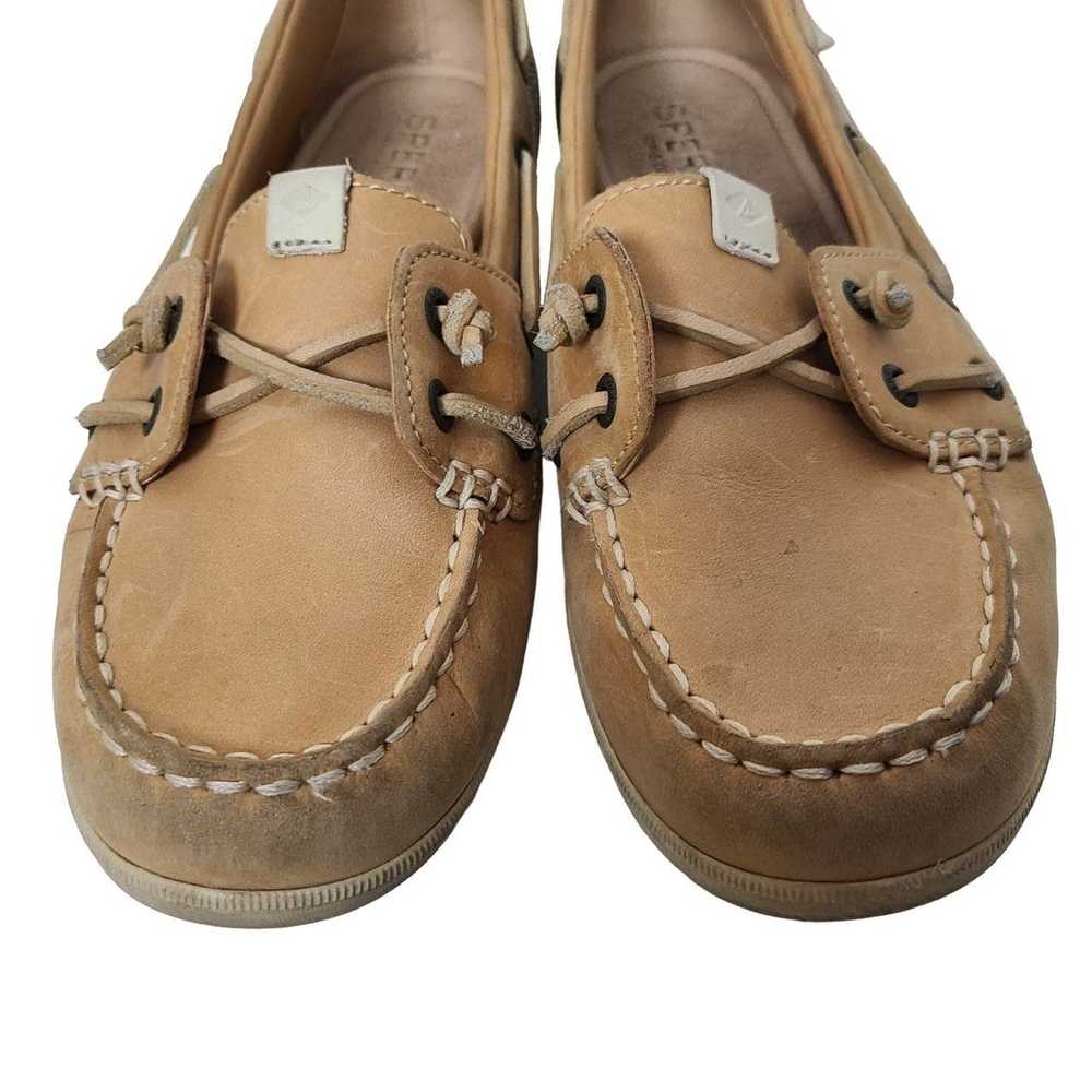 Sperry Sperry Top Side Wmns 8M Tan Leather Lace U… - image 4