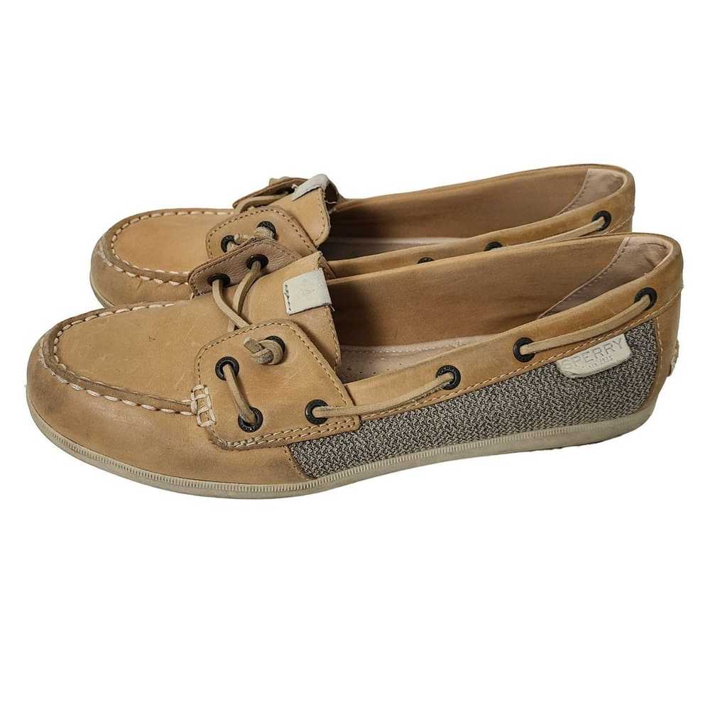 Sperry Sperry Top Side Wmns 8M Tan Leather Lace U… - image 5