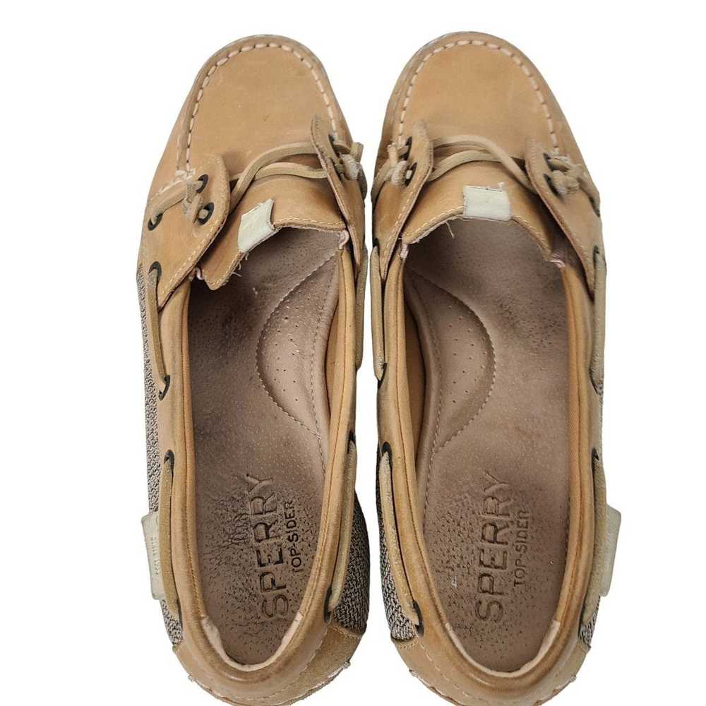 Sperry Sperry Top Side Wmns 8M Tan Leather Lace U… - image 7