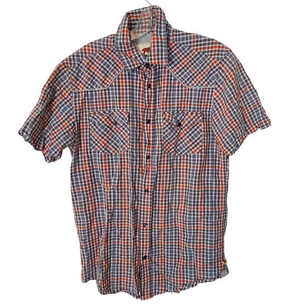 Dakota Grizzly Dakota Grizzly Mens M Orange Gray … - image 1