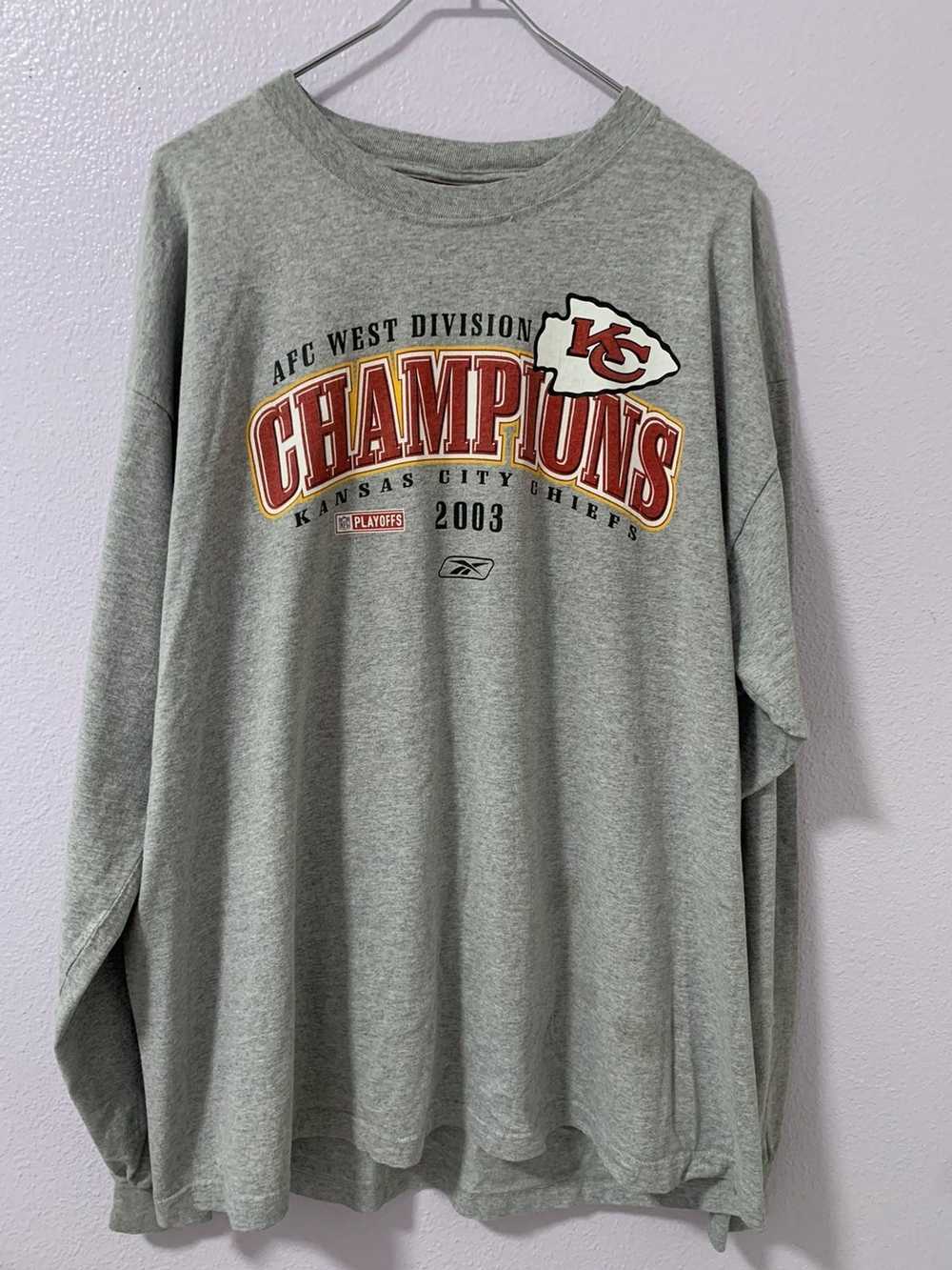 Vintage Kansas City Chiefs 2003 AFC Division Championship Shirt