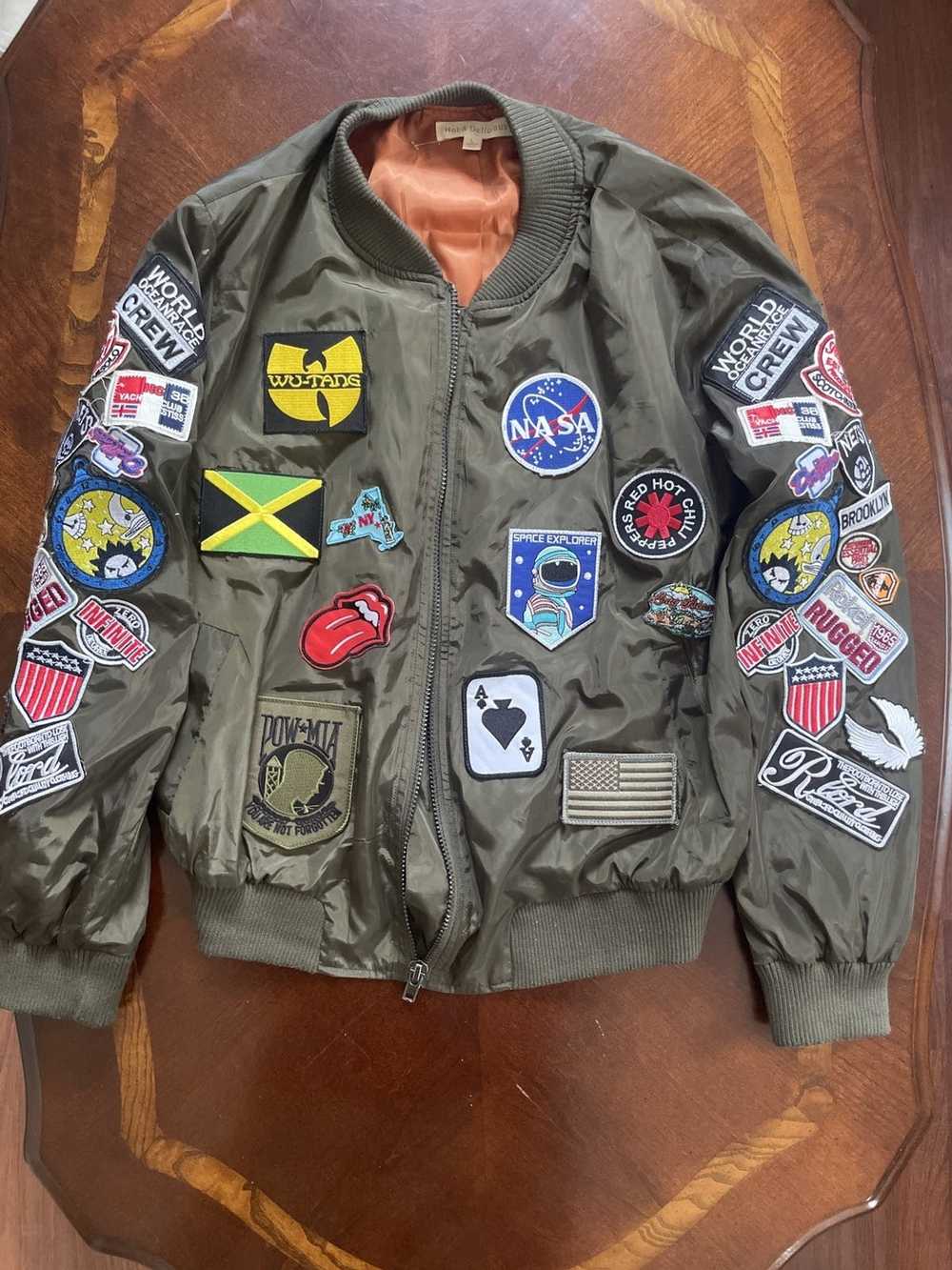 Alpha Industries CUSTOM patch bomber - image 1