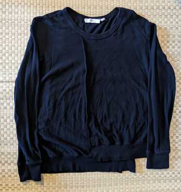 Made In Usa WILT Asymmetrical Hem Sweatshirt Slou… - image 1